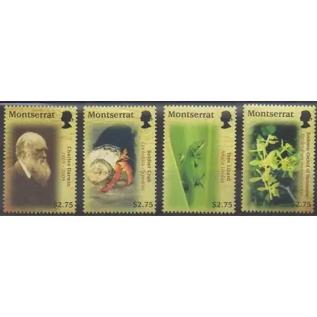 Prix Réduit Montserrat - 2009 - No 1328/1331 - Sciences et Techniques