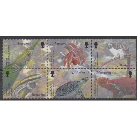 Montserrat - 2003 - No 1106/1111 - Animaux Acheter Direct