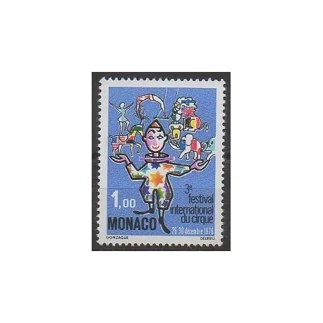 Artisanat Monaco - 1976 - No 1078 - Cirque