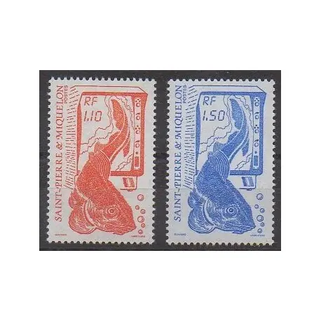 Affaire À Saisir Saint-Pierre et Miquelon - 1987 - No 480/481