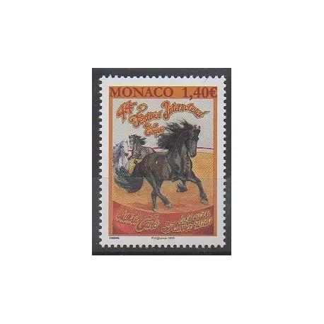 Monaco - 2020 - No 3219 - Cirque Retour Gratuit