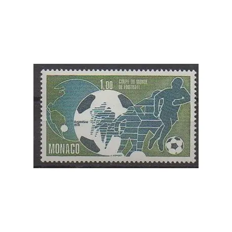 Meilleure Vente Monaco - 1978 - No 1138 - Coupe du monde de football