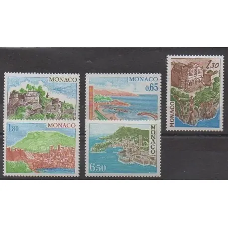 Monaco - 1978 - No 1147/1151 - Sites Offre Limitée