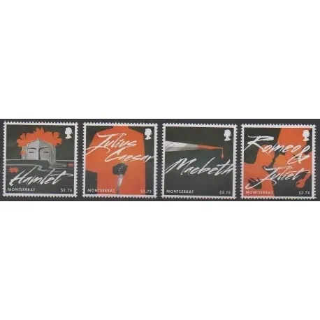 Montserrat - 2013 - No 1489/1492 - Littérature Artisanat