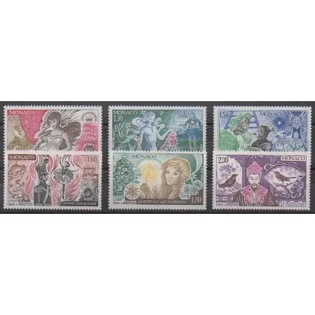 Monaco - 1980 - No 1235/1240 - Littérature Achetez Aujourd’hui