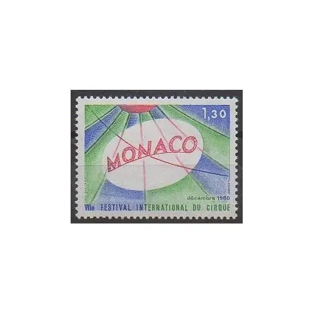 Monaco - 1980 - No 1248 - Cirque En Vogue