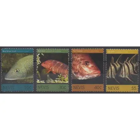 Nevis - 2011 - No 2271/2274 - Vie marine Réduction