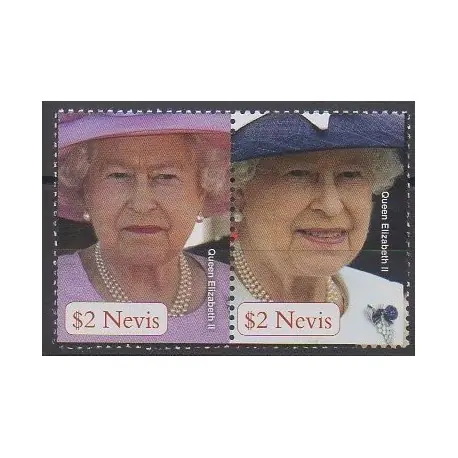 Nevis - 2011 - No 2244/2245 - Royauté - Principauté Promotion Saisonnière