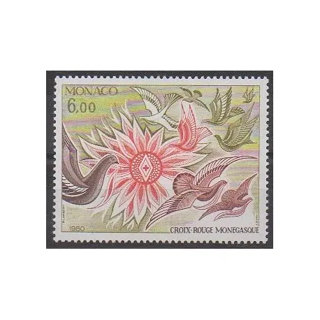 Monaco - 1980 - No 1247 - Santé ou Croix-Rouge Promotion