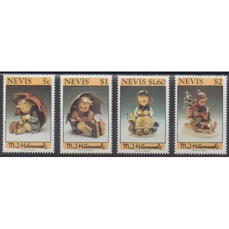 Nevis - 1994 - No 759/762 - Art Commander Vite