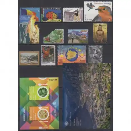 Andorre espagnol - Année complète - 2019 - No 465/479 Offre Exclusive