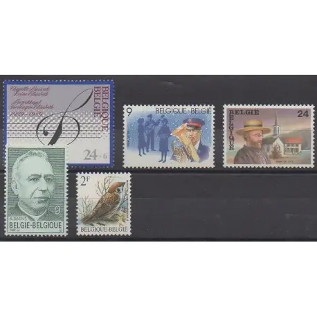 Vente Flash Belgique - 1989 - No 2344/2348