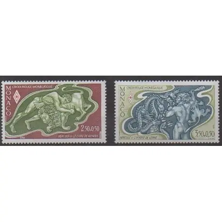 Monaco - 1981 - No 1288/1289 - Santé ou Croix-Rouge Achetez Aujourd’hui