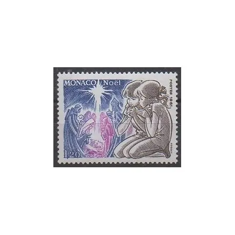 Monaco - 1981 - No 1299 - Noël Prix Choc