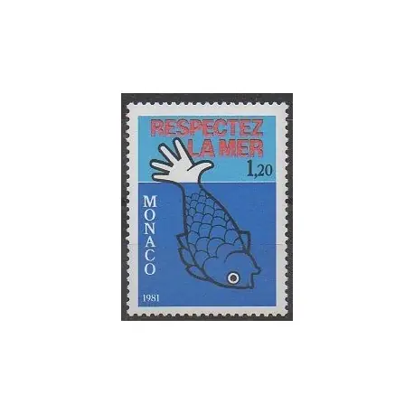 Monaco - 1981 - No 1264 - Environnement Dernière Chance