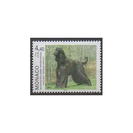 Monaco - 1996 - No 2079 - Chiens Fait Main