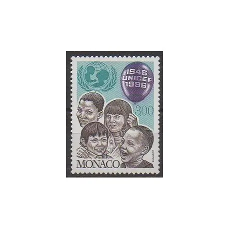 Monaco - 1996 - No 2065 - Enfance En Vogue