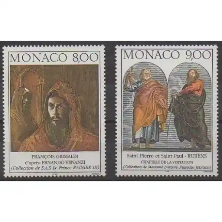 Monaco - 1997 - No 2127/2128 - Peinture Gros Lot