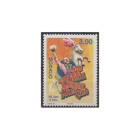Nouvelle Collection Monaco - 1997 - No 2139 - Cirque ou magie