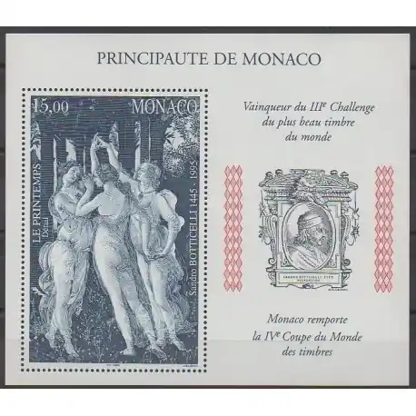 Monaco - Blocs et feuillets - 1997 - No BF77 - Philatélie Populaire