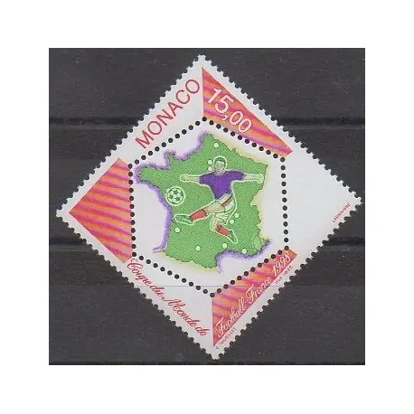 Monaco - 1998 - No 2163 - Coupe du monde de football Exclusif