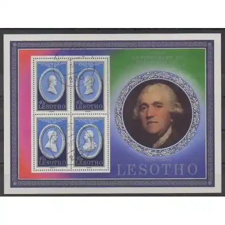 Pas Cher Lesotho - 1980 - No BF6 - Histoire - Oblitéré