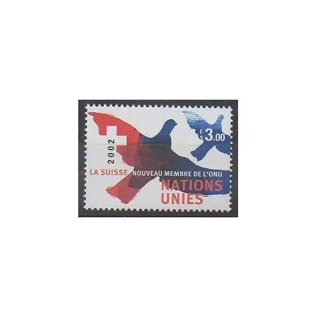 Nations Unies (ONU - Genève) - 2002 - No 470 Commander Vite