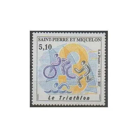 Top Vente Saint-Pierre et Miquelon - 1995 - No 610 - Sports divers