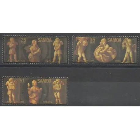 Livraison Gratuite Samoa - 1984 - No 569/571 - Noël