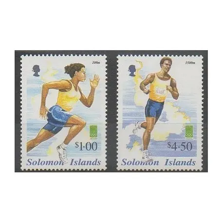 Livraison Mondiale Salomon (Iles) - 2000 - No 957G/957H - Jeux Olympiques d'été
