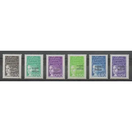 Vente Directe Saint-Pierre et Miquelon - 1997 - No 656/661