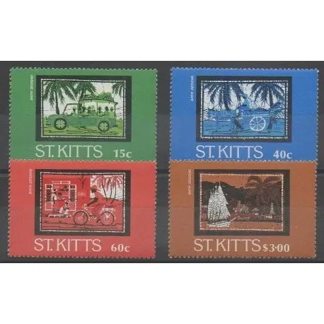 Livraison Gratuite Saint-Christophe - 1985 - No 584/587 - Artisanat ou métiers