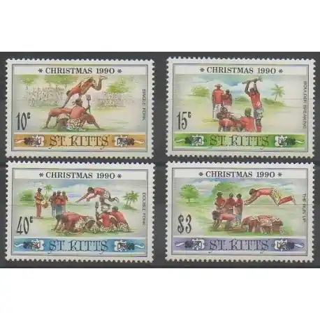 Prix Promo Saint-Christophe - 1990 - No 727/730 - Noël