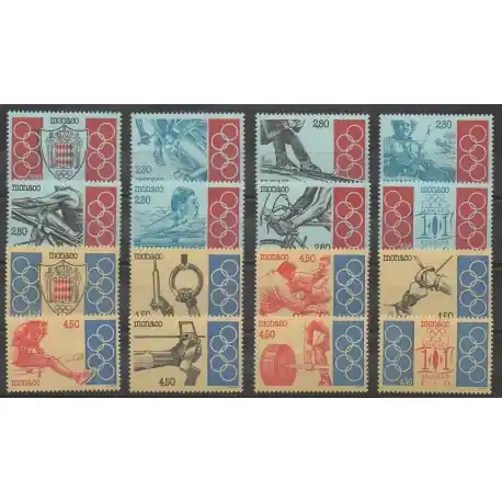 Achat Immédiat Monaco - 1993 - No 1888/1903 - Jeux Olympiques d'été