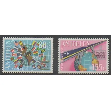 Nouveauté Antilles néerlandaises - 1988 - No 829/830