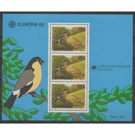 Meilleur Choix Portugal (Açores) - 1986 - No BF7 - Oiseaux - Europa