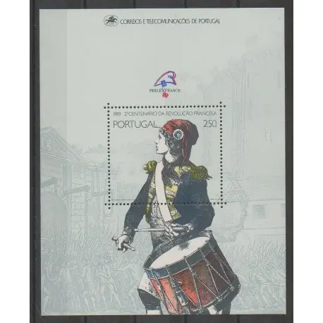 Portugal - 1989 - No BF67 - Révolution Française Haute Qualité