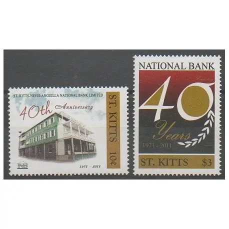 Quantité Limitée Saint-Christophe - 2011 - No 1534/1535