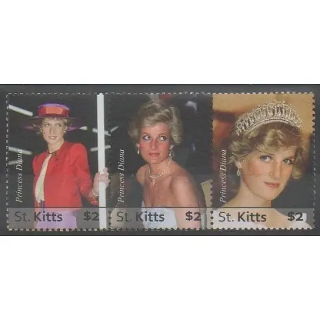 Artisanat Saint-Christophe - 2010 - No 1478C/1478E - Royauté - Principauté