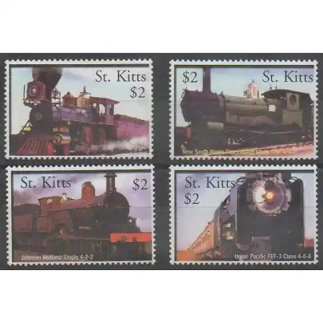 Meilleure Qualité Saint-Christophe - 2004 - No 1176/1179 - Chemins de fer