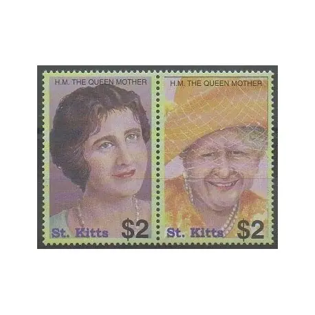 Bon Plan Saint-Christophe - 2002 - No 1093/1094 - Royauté - Principauté