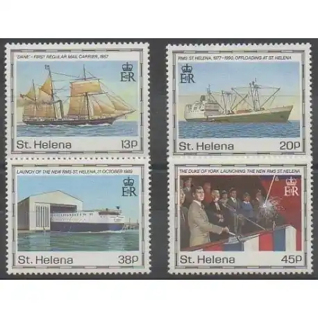 Achetez Aujourd’hui Sainte-Hélène - 1990 - No 531/534 - Navigation