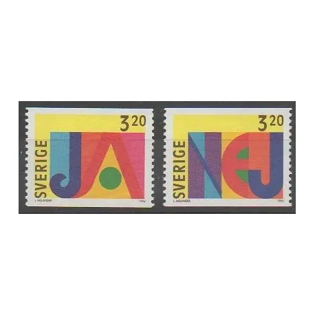 Must-Have Suède - 1994 - No 1834/1835 - Europe