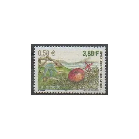 Usine Directe Saint-Pierre et Miquelon - 2001 - No 740 - Fruits ou légumes