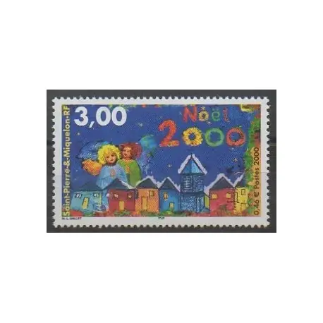 Nouvelle Collection Saint-Pierre et Miquelon - 2000 - No 726 - Noël