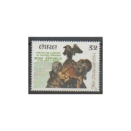 Marque Irlande - 1991 - No 757 - Histoire