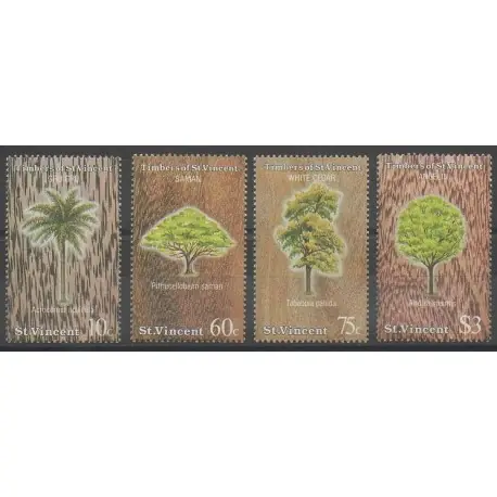 Prix Promo Saint-Vincent - 1986 - No 949/952 - Arbres