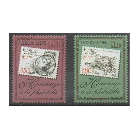 Nations Unies (ONU - Genève) - 1997 - No 338/339 - Philatélie Meilleure Vente