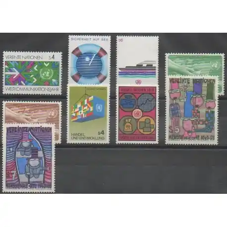 Nations Unies (ONU - Vienne) - Année complète - 1983 - No 29/37 Affaire À Saisir