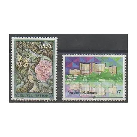 Nations Unies (ONU - Vienne) - 1992 - No 149/150 Livraison Express